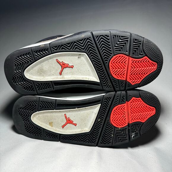 Nike Air Jordan 4 Retro GS Taupe Haze Men's Shoes - Size 6 - Picture 7 of 9